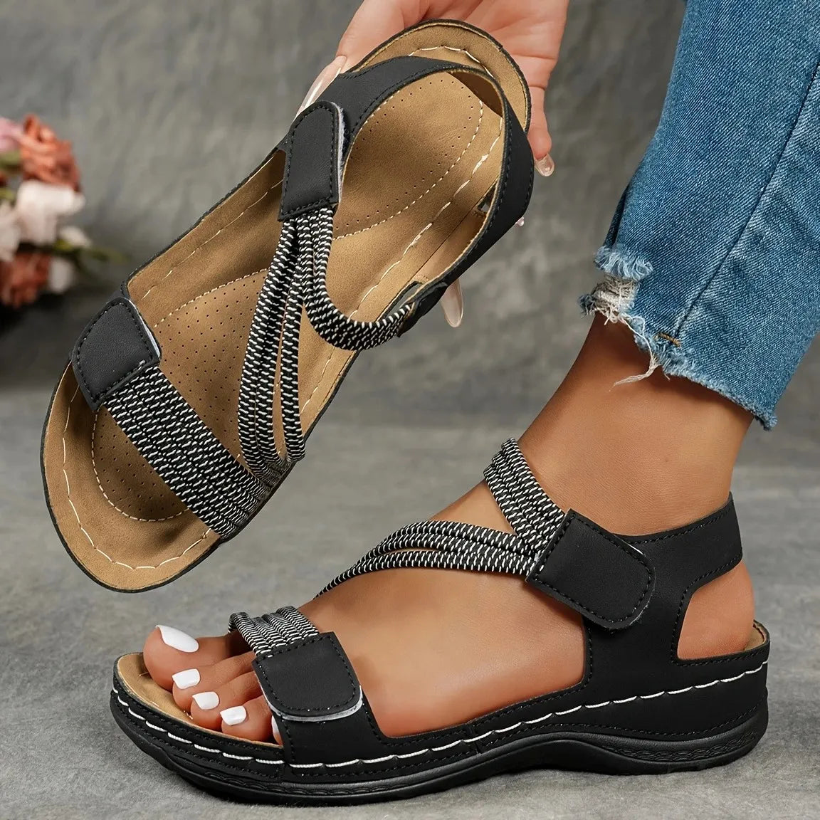 Isaksson™ | Avslappnade Komfort Sandaler
