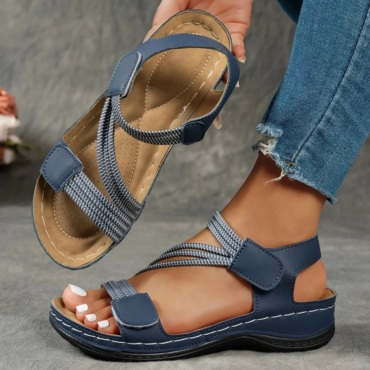 Isaksson™ | Avslappnade Komfort Sandaler