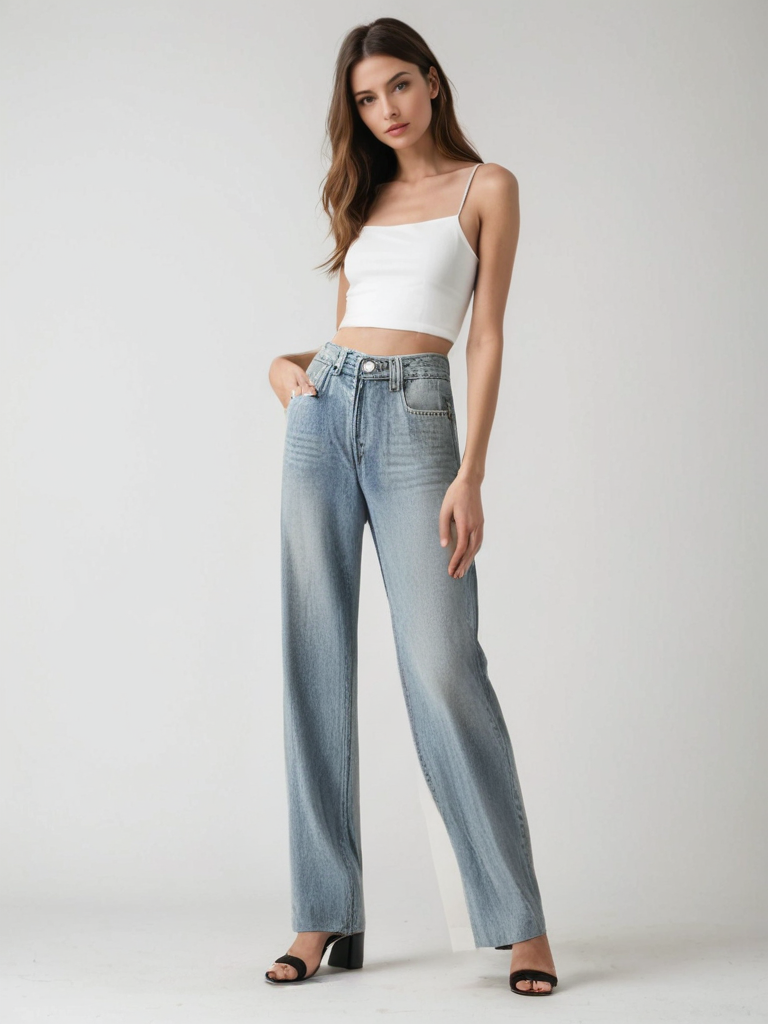 Isaksson™ | Vintage Utsvängd Jeans