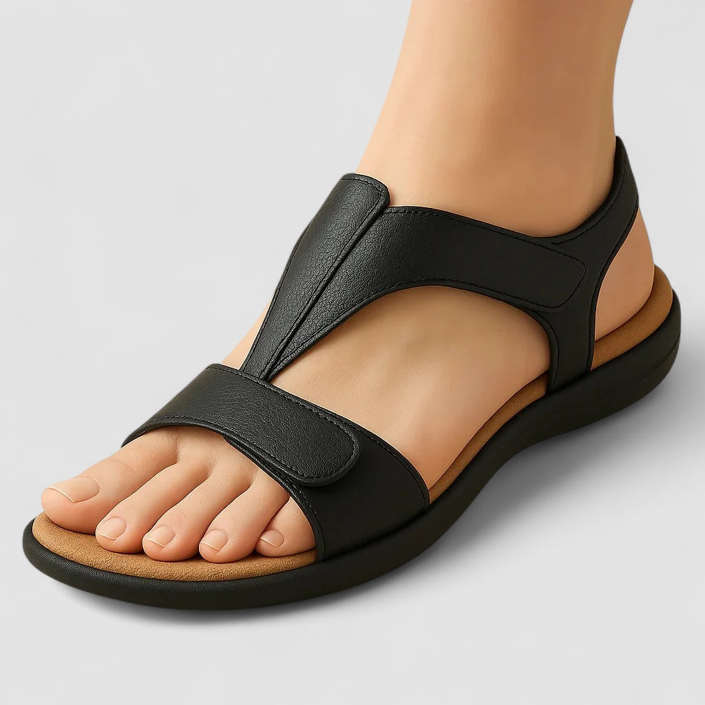 Isaksson™ | Richmond sandal med komfortabel kilklack