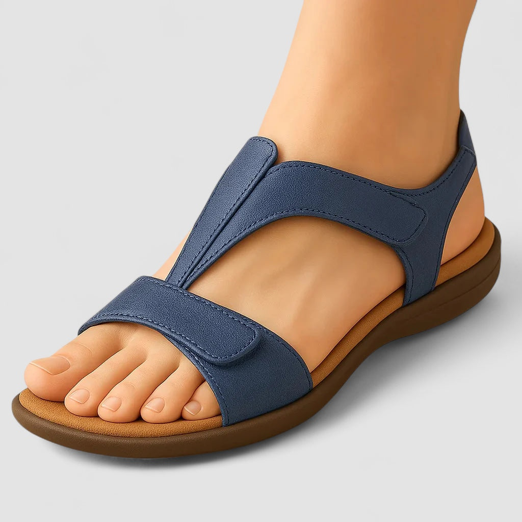 Isaksson™ | Richmond sandal med komfortabel kilklack