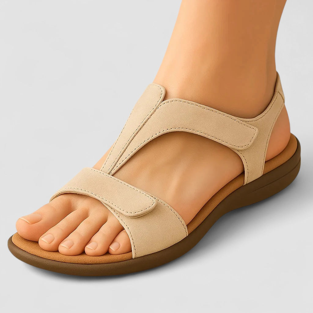 Isaksson™ | Richmond sandal med komfortabel kilklack
