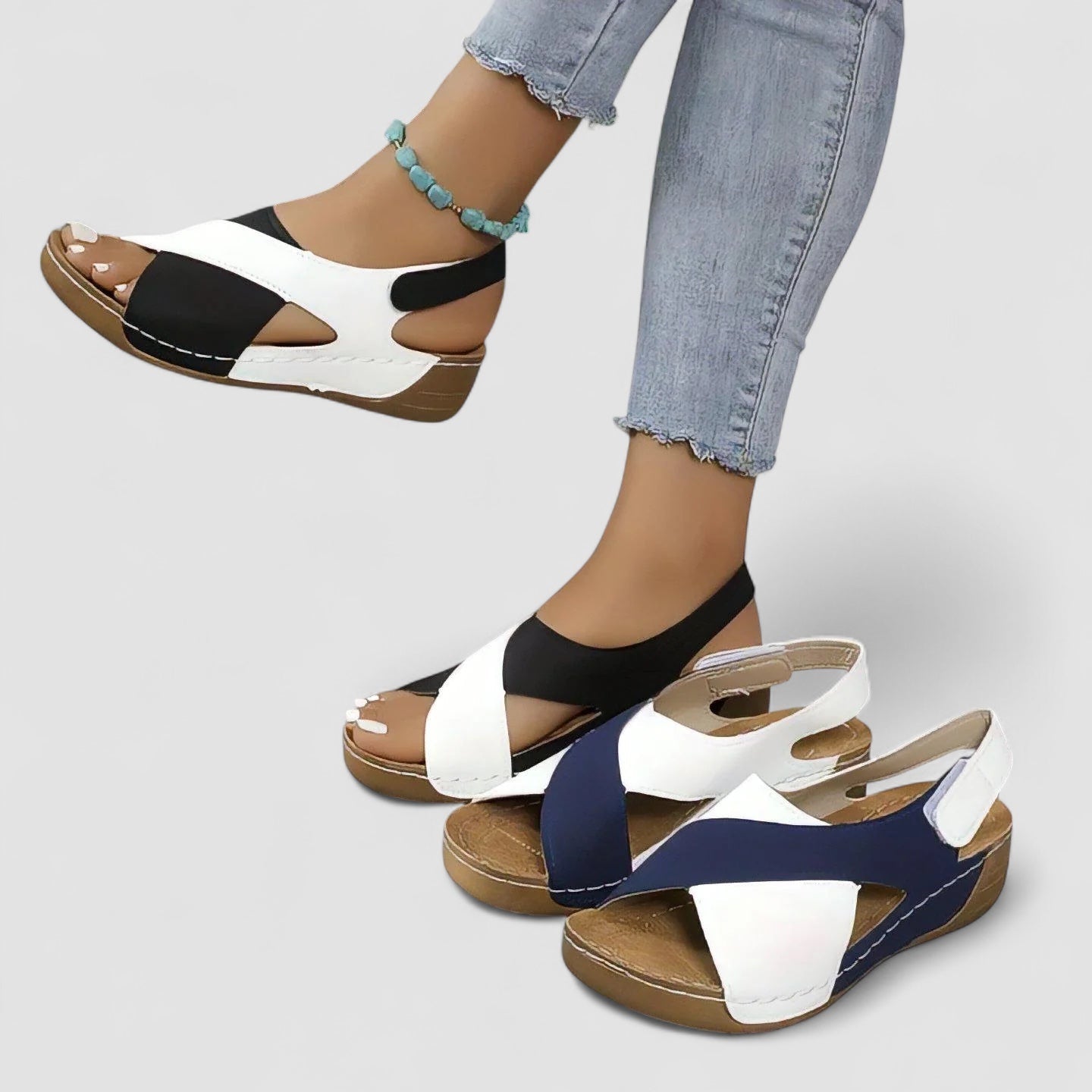 Isaksson™ | Lena - Bekväma sandaler