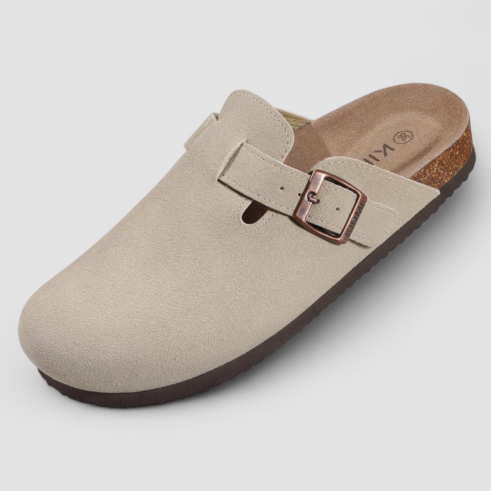Isaksson™ | Livia – Bekväma slip-ins i mocka med ortopediskt stöd
