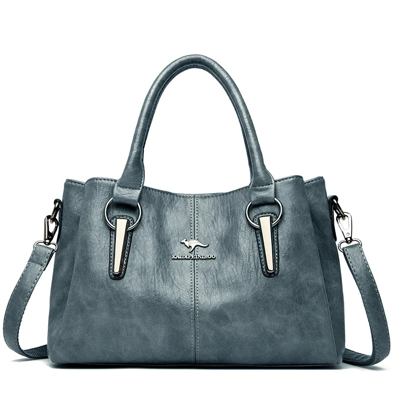 Isaksson™ | Crossbody i mjukt skinn