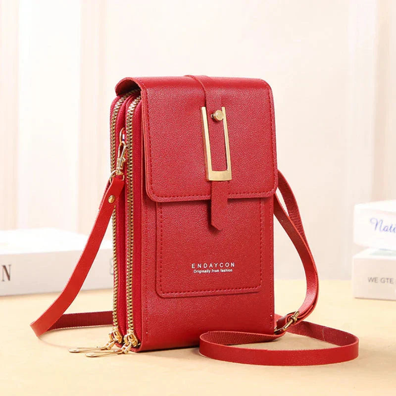 Isaksson™ | Crossbody-väska med mobiltelefon