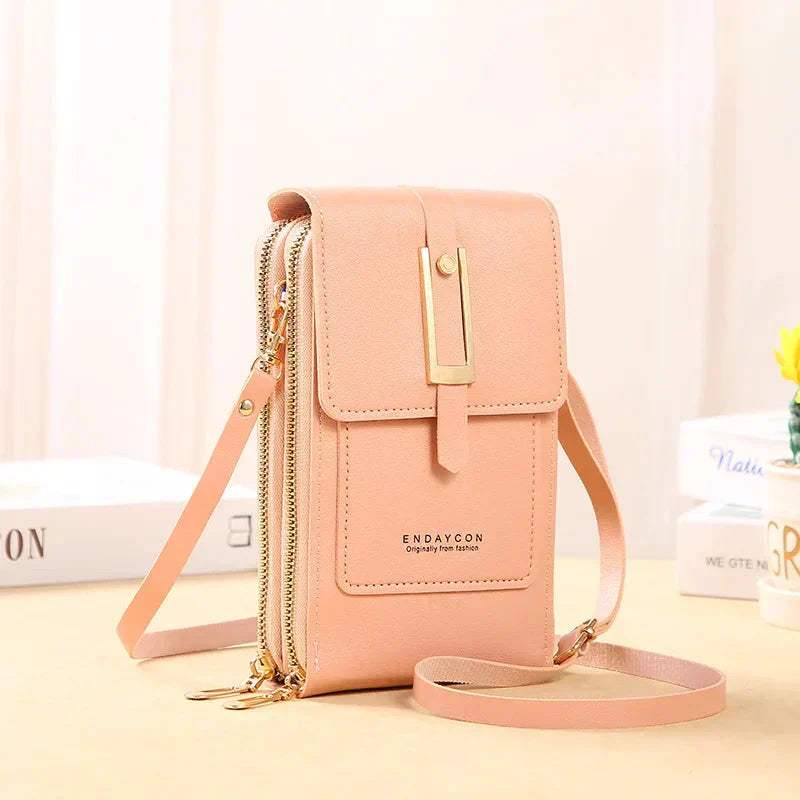 Isaksson™ | Crossbody-väska med mobiltelefon