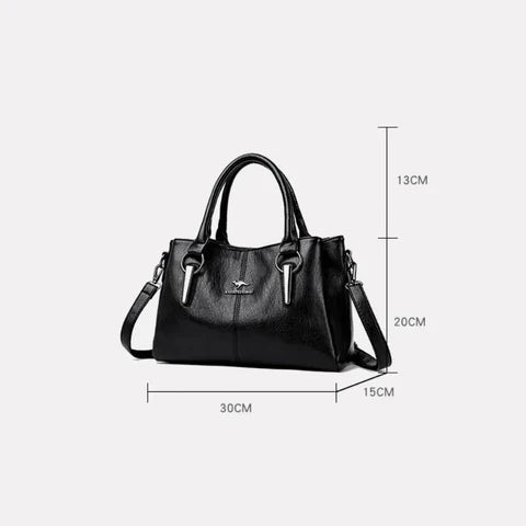 Isaksson™ | Crossbody i mjukt skinn