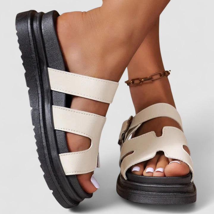 Isaksson™ | Amaris - Ortopediska sandaler med elegant design – Lyxig komfort i varje steg