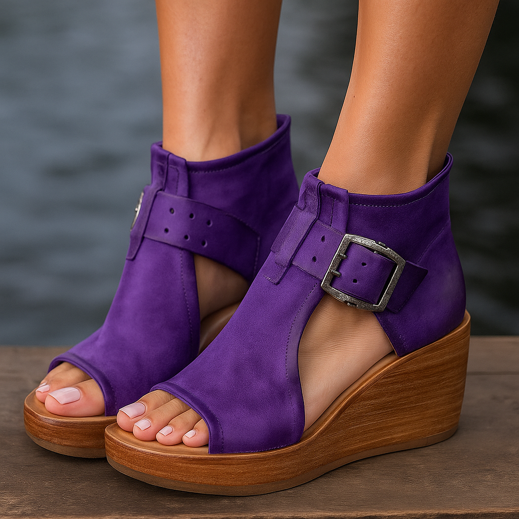 Britta™ | Bekväma kilklackssandaler