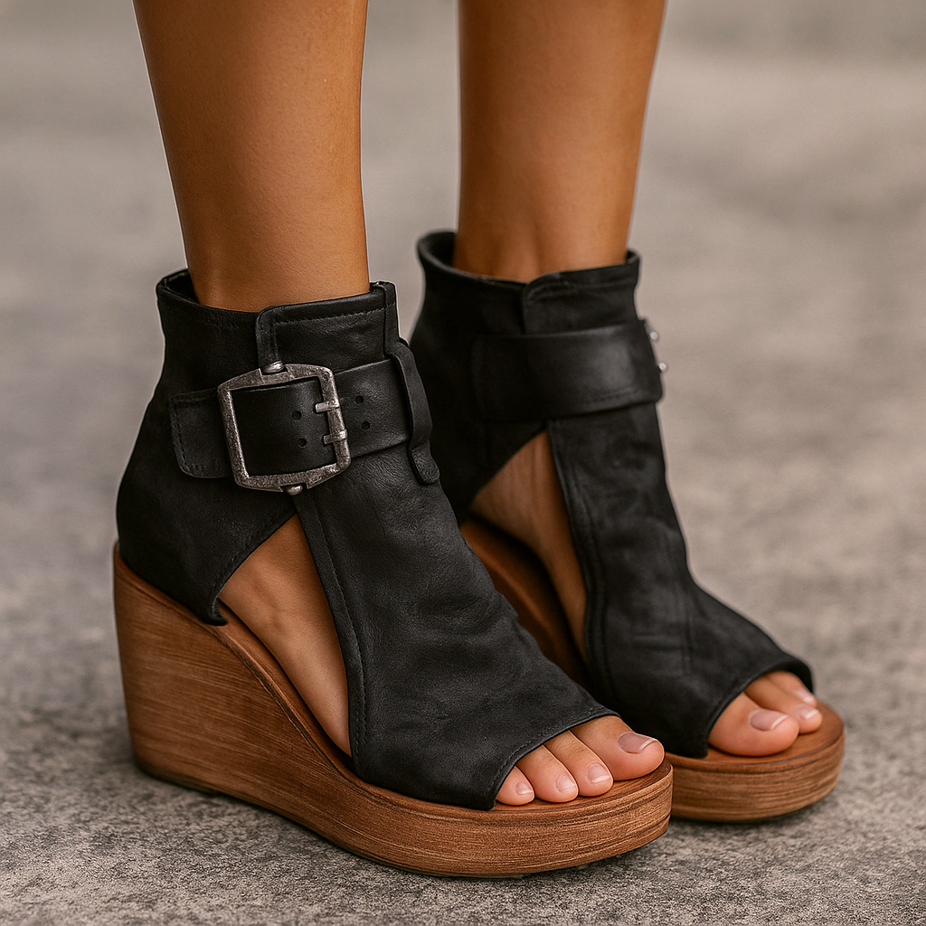 Britta™ | Bekväma kilklackssandaler