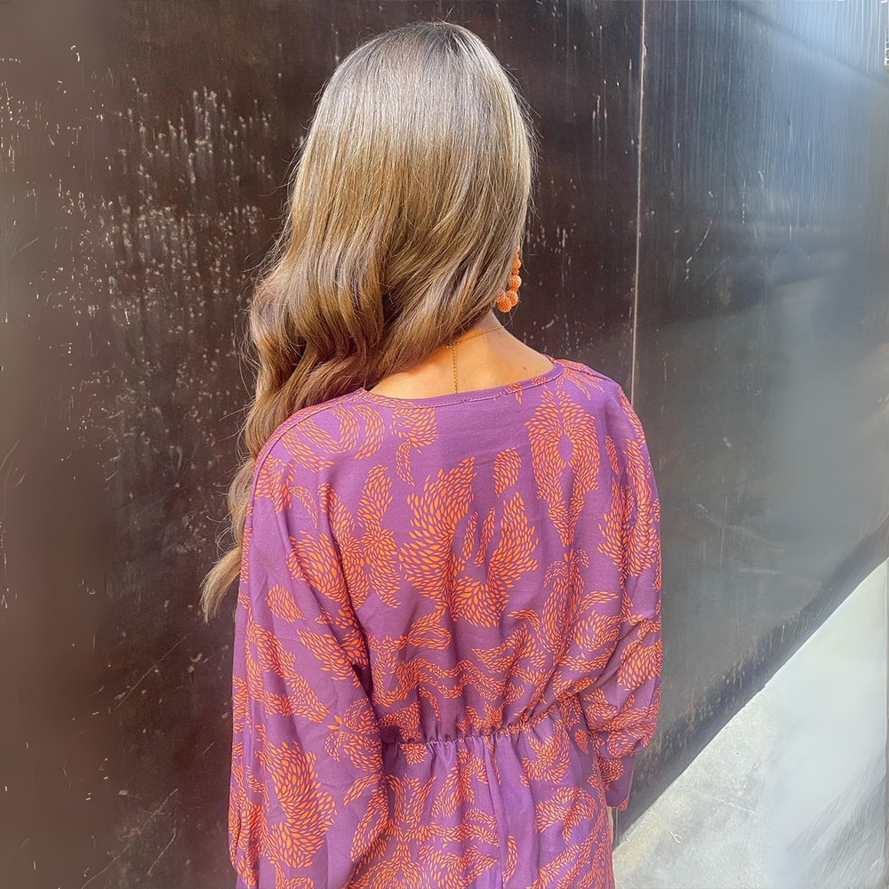 Lykke™ | Klänning med Elegant Print och Avslappnad Klass