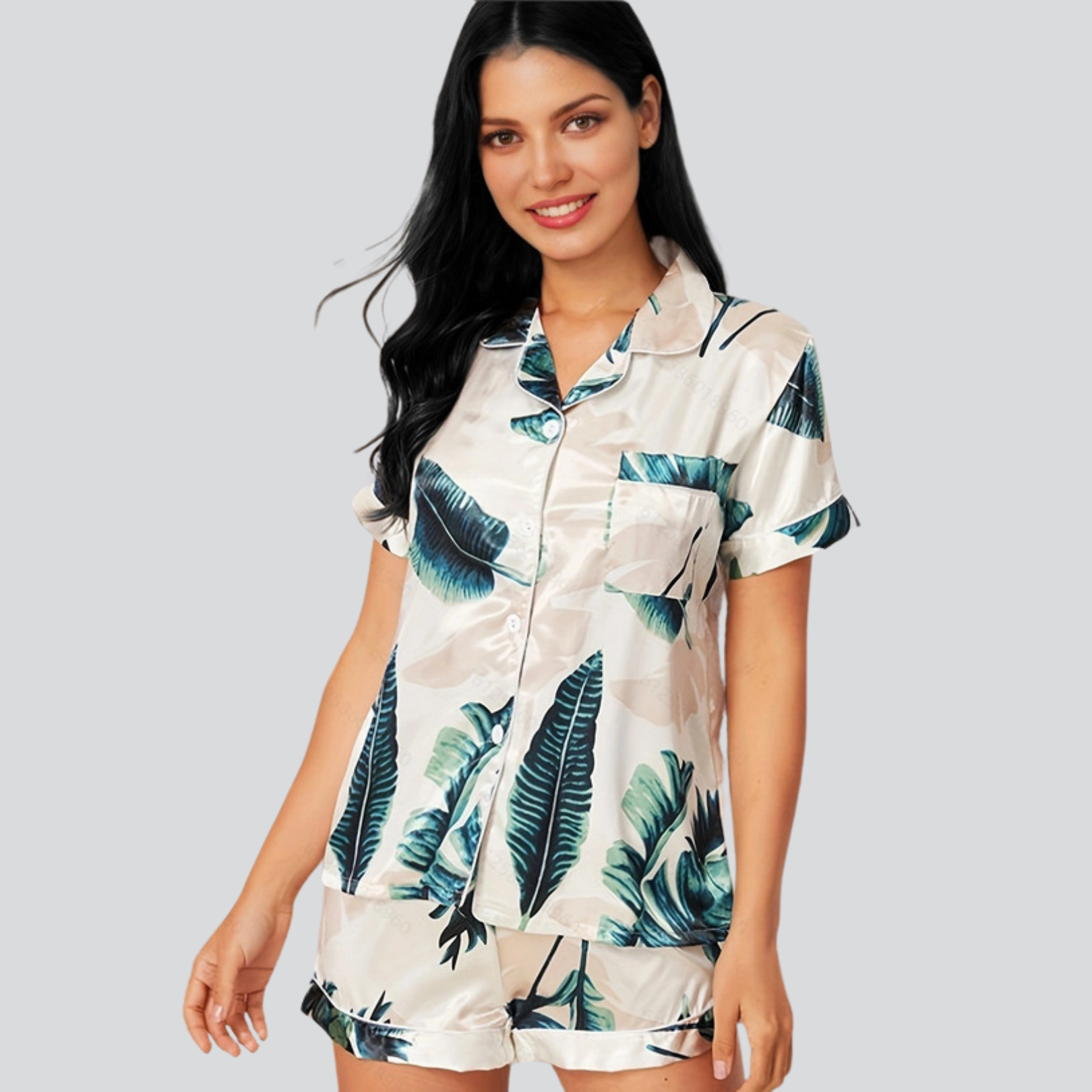 FILIPPA™ | KORT SATIN - PYJAMAS SET