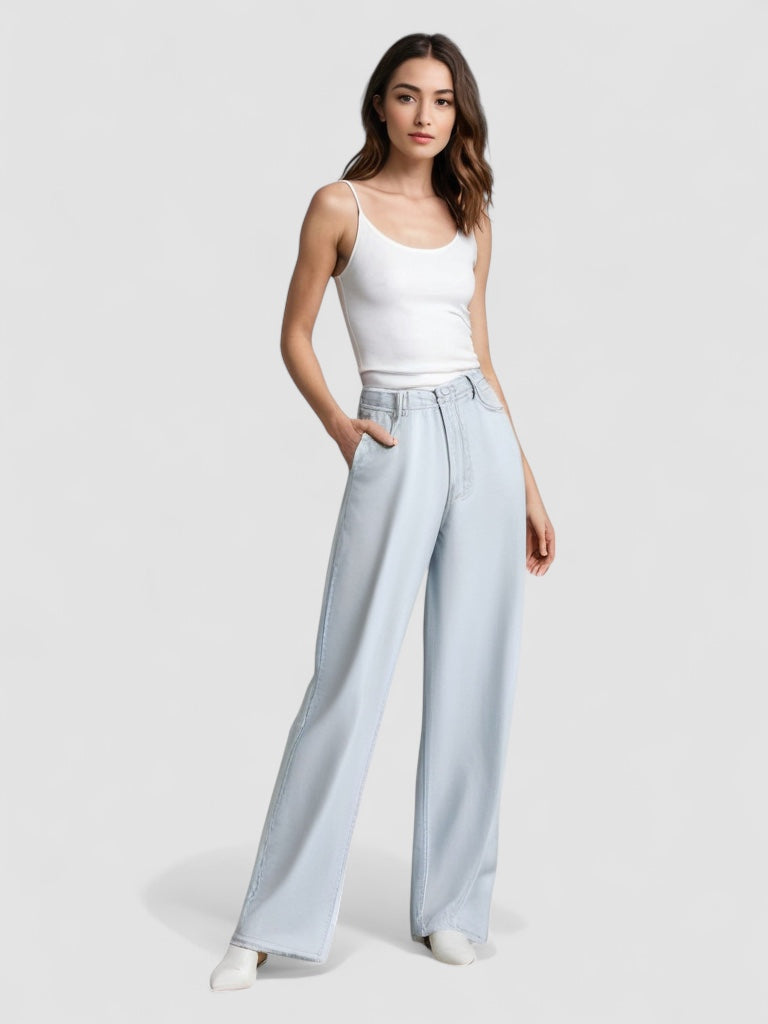 Isaksson™ | Utställda Jeans Blå Glaciär