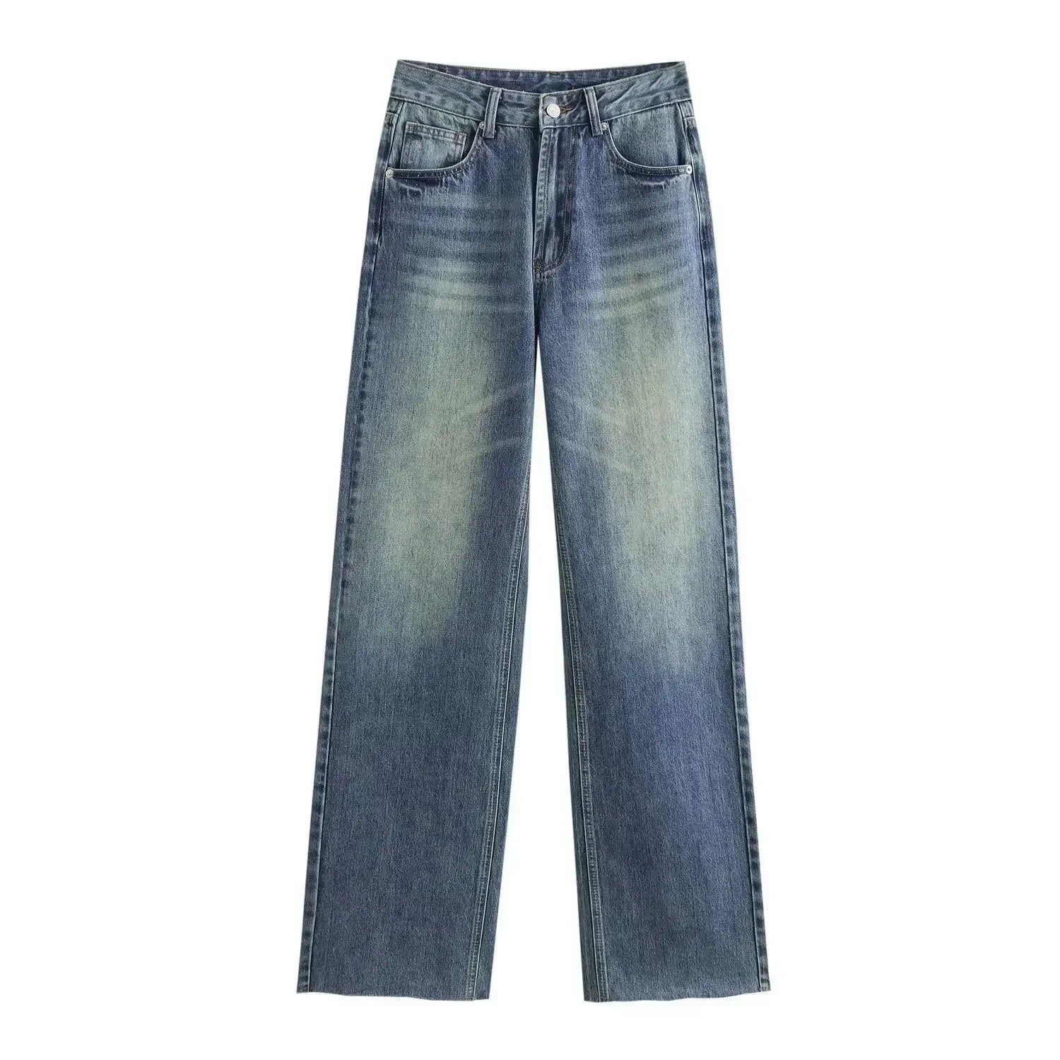 Isaksson™ | Jean Large Effet Usé