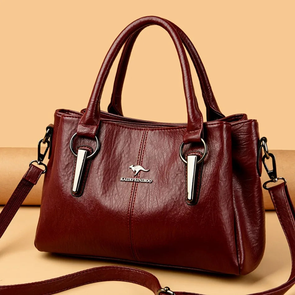 Isaksson™ | Crossbody i mjukt skinn