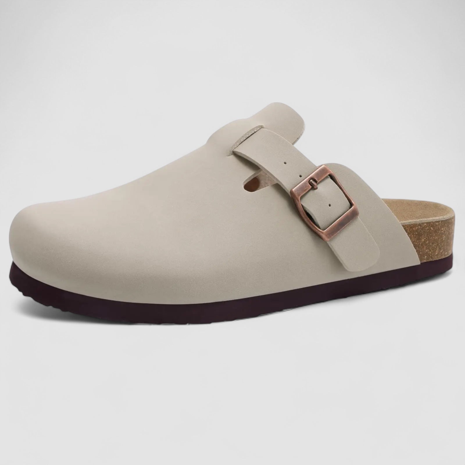 Isaksson™ | Livia – Bekväma slip-ins i mocka med ortopediskt stöd