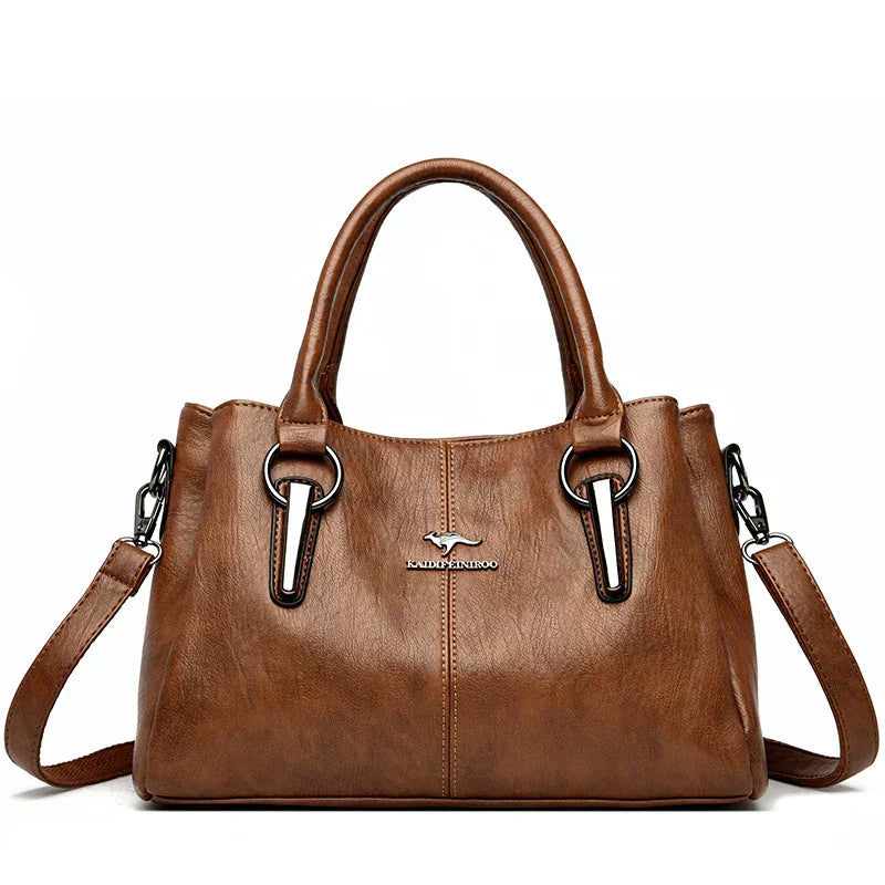 Isaksson™ | Crossbody i mjukt skinn