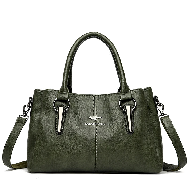 Isaksson™ | Crossbody i mjukt skinn