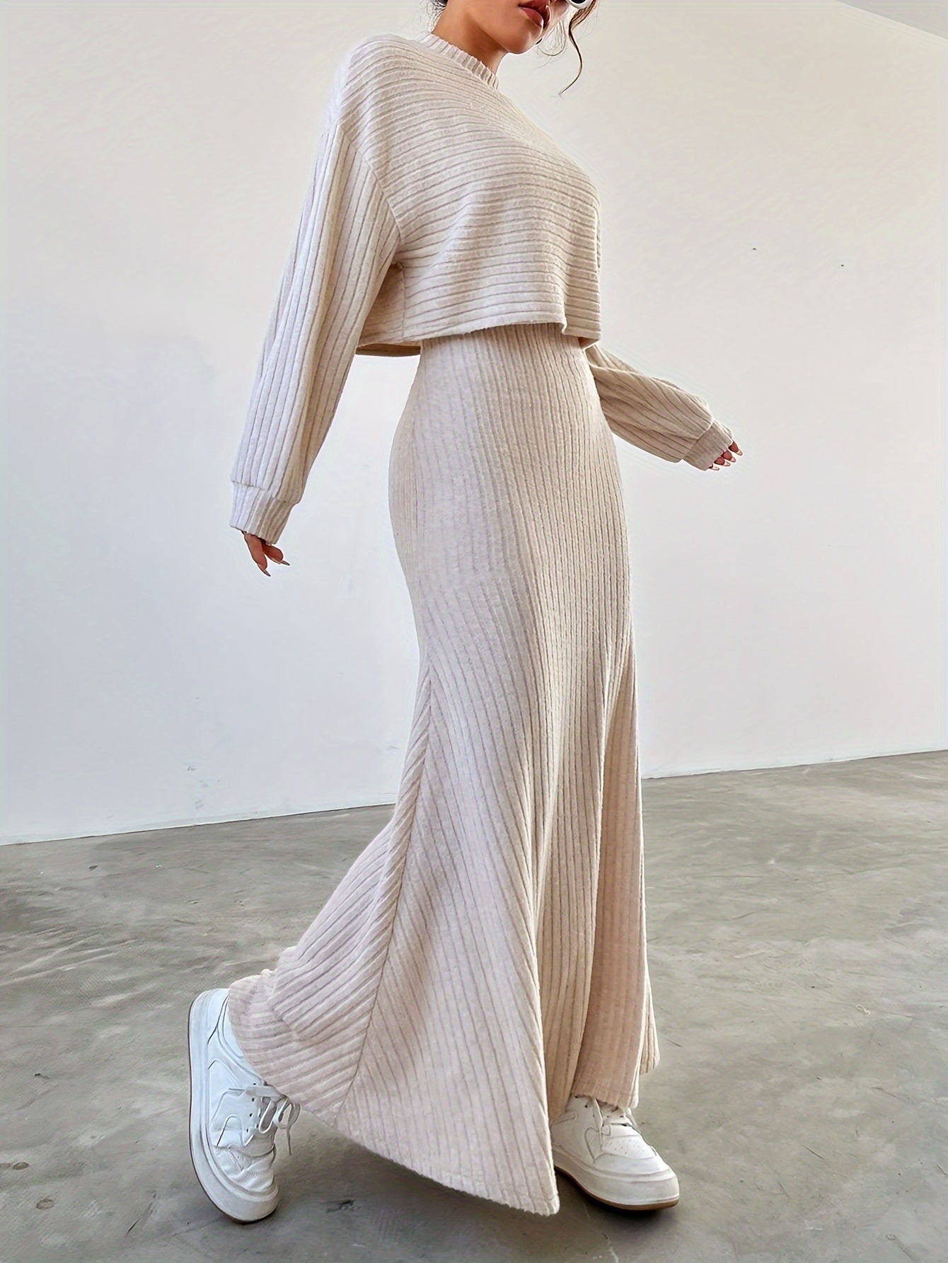 Isaksson™ | Avslappnad klänning för kvinnor + Gratis tröja