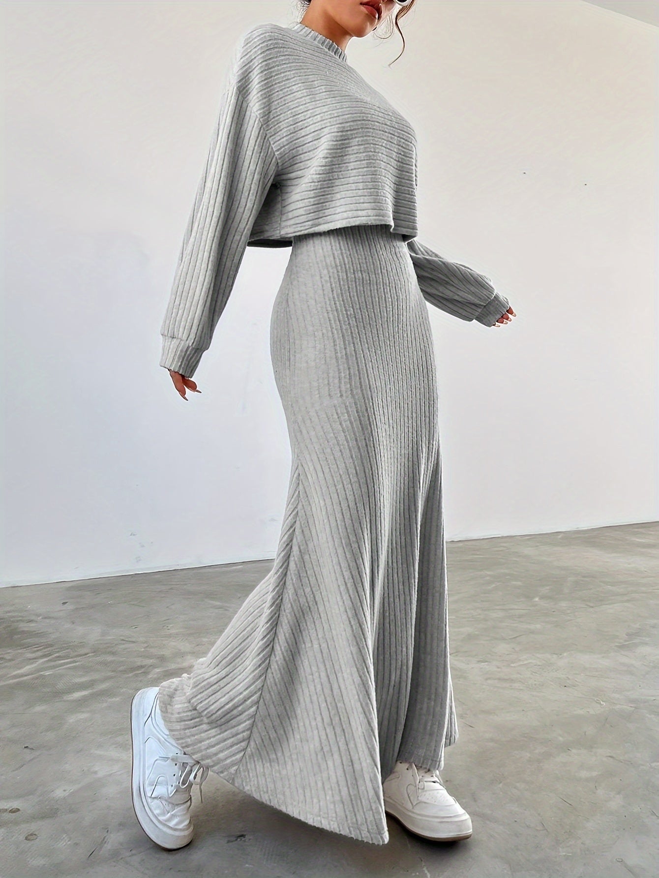 Isaksson™ | Avslappnad klänning för kvinnor + Gratis tröja