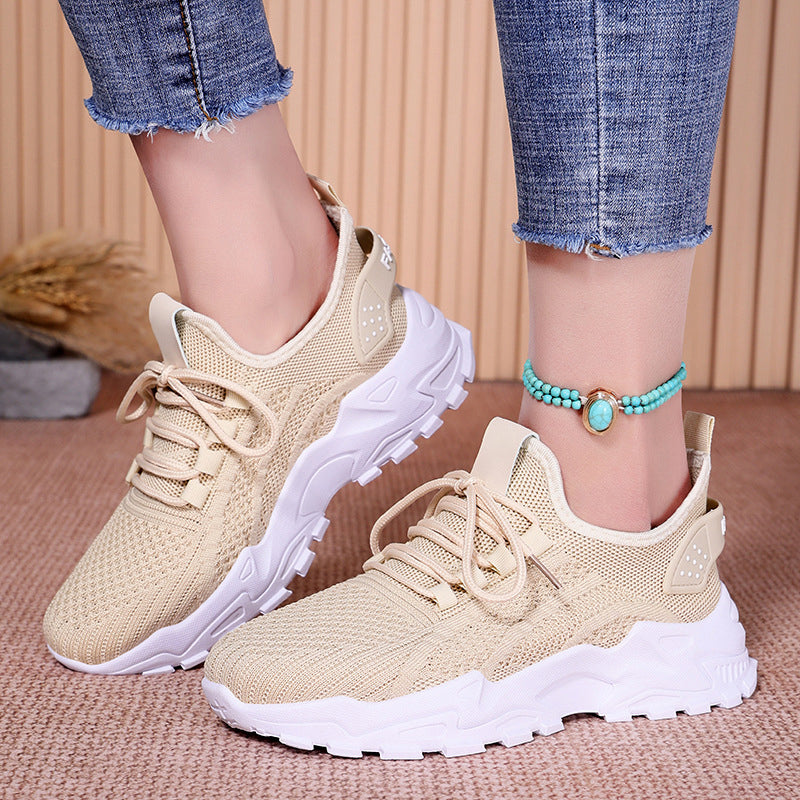 Isaksson™ | Andningsbara Sneakers för Kvinnor
